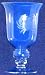 Individually Hand Etched Glass Crab Urn Vase 8.5"H