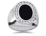 1.20 ctw Men's Diamond Ring in Platinum