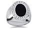 1.20 ctw Men's Diamond Ring in Platinum