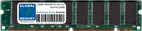 128MB PC100 168-PIN SDRAM DIMM MEMORY FOR DESKTOPS