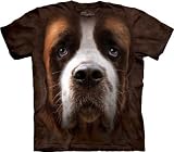 41%2BejL9TcCL. SL160  Realistic 3D Dog Face T Shirts by The Mountain
