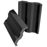 Auralex VTILECHA-MASTER VersaTiles Master Pack; Box of - 24-16x24x24 Tiles in Charcoal Only; Covers 64 Square Feet