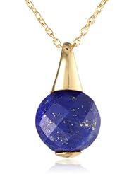 Argento Vivo Gold-Tone Circle Pendant Necklace, 18"