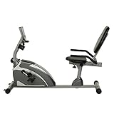 Exerpeutic 900XL Extended Capacity Recumbent Bike with Pulse