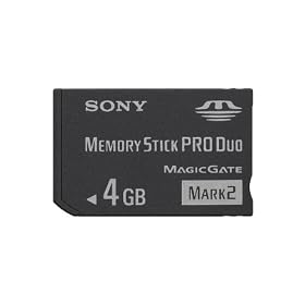 SONY MSMT4GN 4GB Memory Stick Pro Duo Mark2