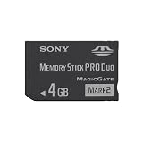 Sony 4 GB Memory Stick ProDuo MSMT4G/TQ1 (Black) ~ Sony