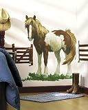 Horse Pony Barn Wallpaper Border Wall Art Mural