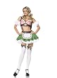 Sexy 4Pc Heidi Ho Fraulein German Beer Girl Halloween Costume