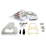 2002-2009 Honda VTX 1800 Cruiser High Quality Chrome Billet Aluminum Cone Spike Air... by KapscoMoto
