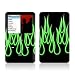 Green Neon Flames Design iPod classic 80GB/ 120GB Protector Skin Decal Sticker