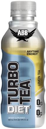 ABB Performance Diet Turbo Tea, Lemon Tea, 18-Ounce Jars (Pack of 24)
