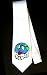 Party Decoration Necktie with nuts, lunatic, straitjacket