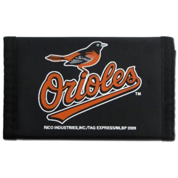 Baltimore Orioles Nylon Trifold Wallet