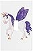 Purple Unicorn Wallplate Decorative Switch Plate Cover (1 Gang - Single Toggle)