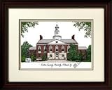 Eastern Kentucky University Alumnus Alumnus 14x18 Mahogany Framed Collegiate Lithograph