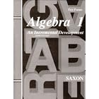 Algebra 1: Home School-tests (Saxon Algebra) by  John H. Saxon