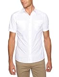 Firetrap Detain Mens Shirt Opticwh Medium