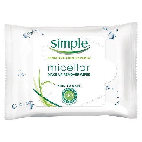 Simple Micellar Makeup Remover Wipes 25 ct TRG