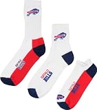Buffalo Bills Men's 3-Pair Sock Pack