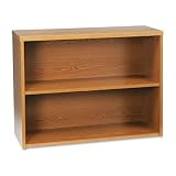 HON COMPANY / 1980 Series laminate bookcase, 2-shelf, 36w x 28h, medium oak / HON1981MM / Sold as 1 Each / Mfr Part # 1981MM \*/ 1980 Series laminate bookcase, 2-shelf, 36w x 28h, medium oak