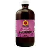 Lavender Jamaican Black Castor Oil 8 Oz by Tropic Isle Living w/ Free Applicator