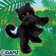 Childrens Toyshop  Toys : Webkinz - Black Panther