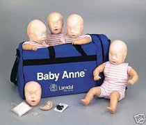 LAERDAL EMT TRAINING MANIKIN BABY ANNE QUAD PACK NEW