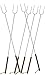 Rome Hot Dog Roasting Forks, Set of 6