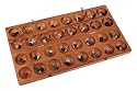 Hus / Bao mit echten Edelsteinen,edle dunke Ausführung G38-e [Spielzeug]