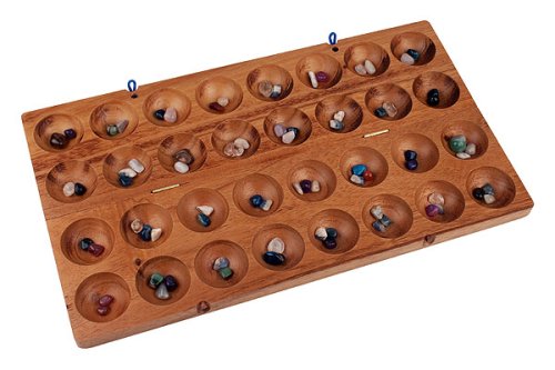 Hus / Bao mit echten Edelsteinen,edle dunke Ausführung G38-e [Spielzeug]