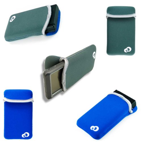 Perfect Protective & Reversible Neoprene Sleeve For Portable External Hard Drive Toshiba HDDR500E04XK / HDDR640E04XK