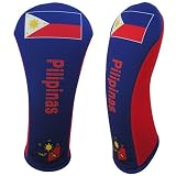 PHILIPPINES FLAG THEME DESIGN DRIVER HEAD COVER
