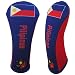 PHILIPPINES FLAG THEME DESIGN DRIVER HEAD COVER Image