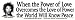 Jimi Hendrix - When the Power of Love Overcomes the Love of Power the World Will Know Peace. Magnetic Bumper Sticker