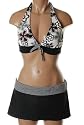 La Blanca Printed 2 Pc Bikini Swimwear Set Color: BLK (black) Size: 10