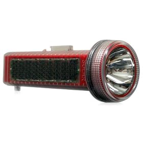 Solar Flashlight Power Panel Rechargeable Water Proof Good for Emergency Disaster Survival... by 