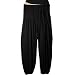 Harem Pants In Solid Colors In Lycra For Casual
