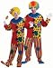 Men's Big Top Clown Costume, Purple/Green, One Size