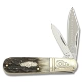 Colt 175th Anniversary Barlow with Black Stag Bone H