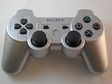 PS3 PLAYSTATION 3 Silver Modded Controller (Rapid Fire) COD Black Ops - JIT ....