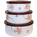 Corelle 6-pc. Enameled Bowl Set - Pretty Pink