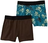 Hatley Boys 2-7 Kids Skulls 2 Pack Boxer