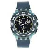 Swatch Men's SUIN402 Rubber Analog with Blue Dial Watch