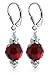 SCER266 10mm Faceted Round Garnet Genuine Crystals title=