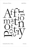 Affirmation of poetry