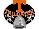 Bergamot 40152 Tennessee Volunteers Tailgater Bottle Opener Hitch Cover 9x4x6-in.