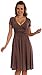 Glamour Empire Women's Knee Length Short Sleeve Jersey Skater Summer Dress 108
