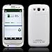 Samsung Galaxy S3 i9300 PowerBank External High Capacity (3200 mAh) Battery Power Pack Case / Cover (With Media Kick Stand) (White)