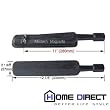 MCM 29351 Universal Cast Iron Burner for Brinkmann, Kenmore, Charmglow, Grill Zone, Nexgrill, and Other Grills