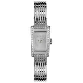 GUCCI Women's 8600 Collection Diamond Stainless Steel Watch #YA086502